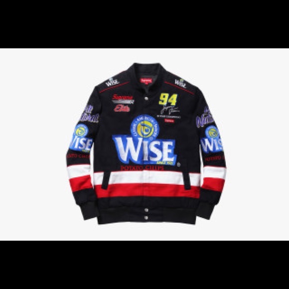 supreme racing jacket